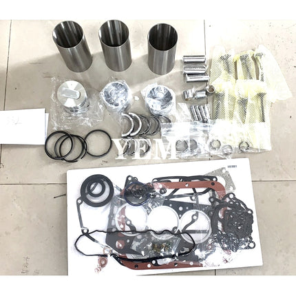 Overhaul Rebuild Kit Piston Ring Cylinder liner Gasket For Mitsubishi S3L S3L2