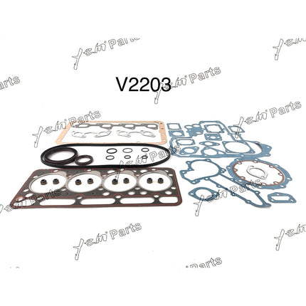 Full Gasket Set For Kubota V2203 / 4D87 Engine Parts