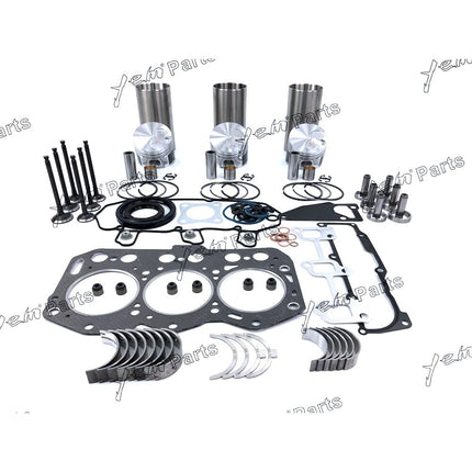 3TNV76 Overhaul Rebuild Kit For Yanmar Engine For John Deere 1435 X495 X950R Tractor