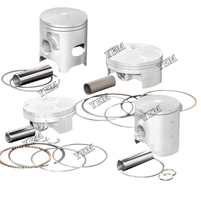 For Yanmar 4TNE106D For Komatsu 4D106D Piston Kit & Ring Set 123900-22080 123900-22050
