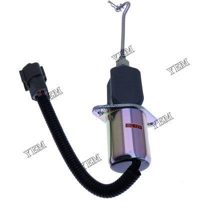 12V New Stop solenoid 32A87-15100 For ECOMAT Shovel For Mitsubishi S4S-Z1DT61ES