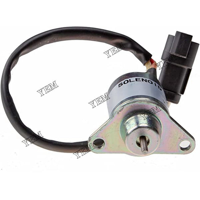 Fuel Stop Solenoid 1500-3076, 1500-3024 12V Fit For Yanmar Engine