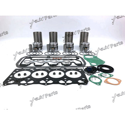 4LE2 Overhaul Rebuild Kit For Isuzu Engine For Kobelco SK75SR SK70SR-2 Excavator