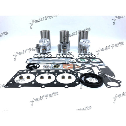 3TNE88 Overhaul Rebuild Kit For Yanmar Engine For John Deere 4400 JD1200 Tractor Set