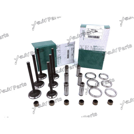1 Set Valve Guide Seat Intake Valve & Exhaust Valve For Kubota D902 Engine