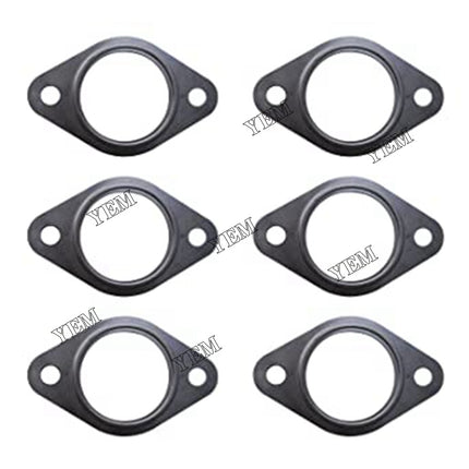 6 Pieces New Exhaust Manifold Gaskets 3929012 For Cummins 6CT Engine Parts