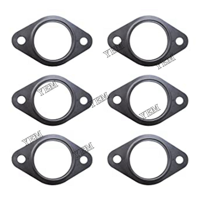 6 Pieces New Exhaust Manifold Gaskets 3929012 For Cummins 6CT Engine Parts
