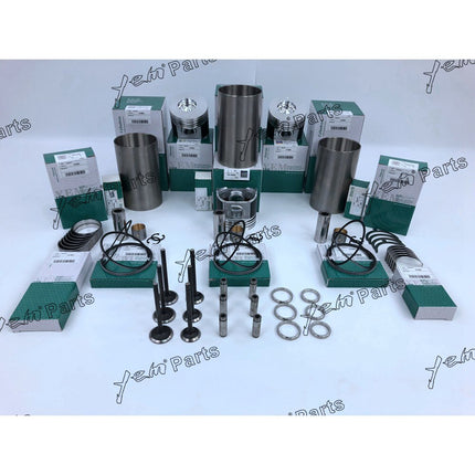 3 Cylinder Overhaul Rebuild Kit For Kubota D1803 D1803MDI Engine