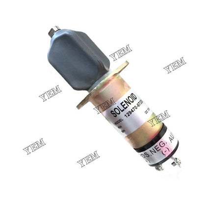 Shutoff Solenoid 1504-12A7U1B1S2 12VDC For Yanmar Engine