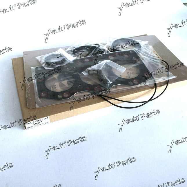 Full Gasket Kit For Isuzu 3AB1 Engine HITAICHI EX50UR EX50URG Excavator