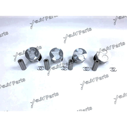 Piston Set 87mm + 0.50mm For Kubota V2203-DI Engine Parts