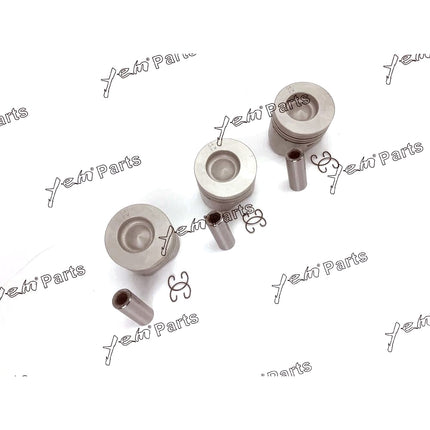 Piston Set Oversize 85mm ( + 0.50mm) For Kubota V1902 D1402 Engine Parts