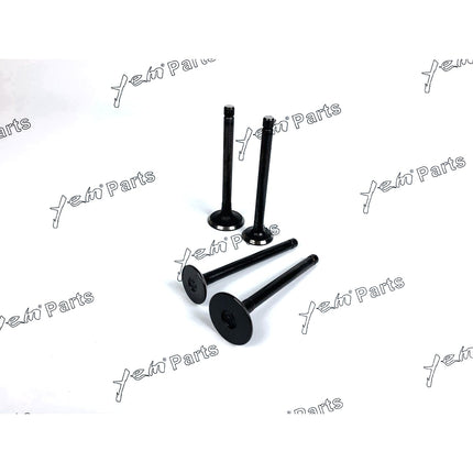 Valve Set For Kubota Z482 (76.9mm) - Intake x 2 + Exhaust x 2 Engine Parts