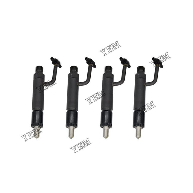 For Yanmar 4TN82E-AS Engine 4PCS Fuel Injector 729102-53100
