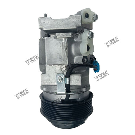 24V 10SRE18C A/C Compressor For JOHN DEERE 250D 300D 370E 410E 460E 853M +