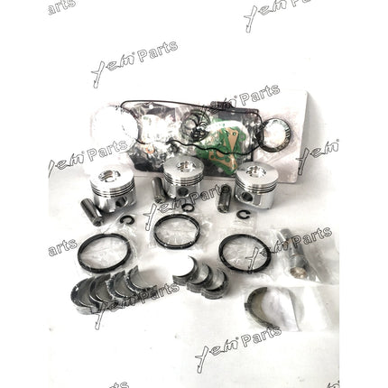 Piston,Full Gasket, Bearing, Rings, Thrust Washer For Yanmar 3TNV82A 3TNV82 Engine