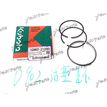 3 Sets Piston Rings STD For Kubota D902
