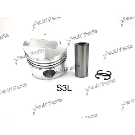 Piston + Ring Oversize 78mm ( + 0.50) Mitsubishi S3L x3PCS (31A17-07100, MM433921) Engine Parts