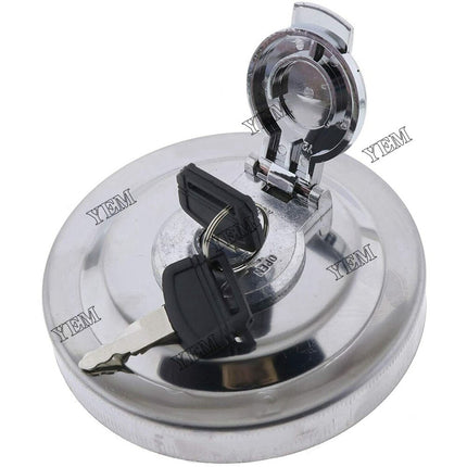 FUEL TANK CAP W/2 Key For JOHN DEERE Excavator 330CLC 370C 80C 160C LC 550LC 750