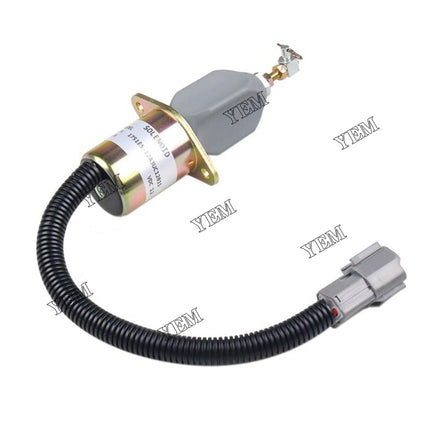 Yanmar Fuel Solenoid SA-4673-S 1751ES-12A3UC12B1S on Mini Excavator Tractor