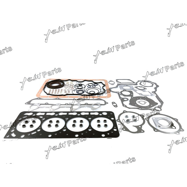 V3300-DI V3300 Engine Gasket Set (16 Valve Stems) For Kubota Excavator Generator