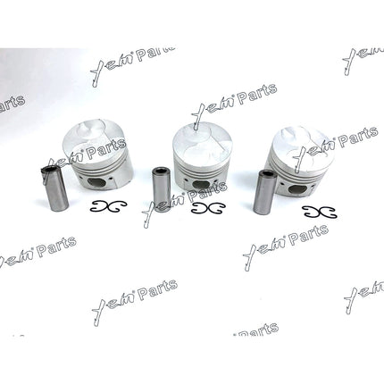 3PCS Piston STD 16304-2110 For KUBOTA D905 D905E B905B B905H Engine