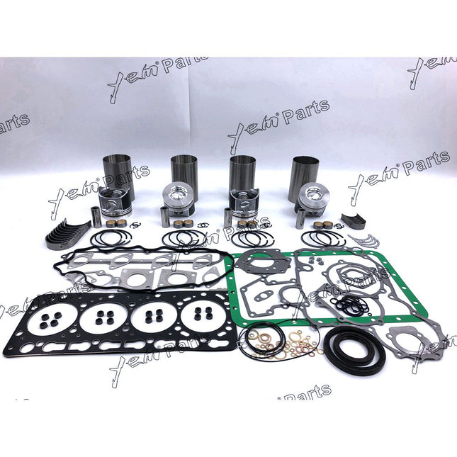 V3300 V3300T Overhaul Rebuild Kit For Kubota Engine For Bobcat S250 T225 245 Loader