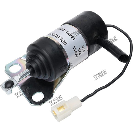 12V Fuel Shutdown Solenoid 052600-1001 For Denso Kubota KJ-S150 Mini G1700 G1800