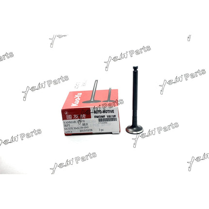 1 Set Intake Valve & Exhaust Valve For Yanmar 3T84HL 3T84HLE 3T84HTLE-TB Engine