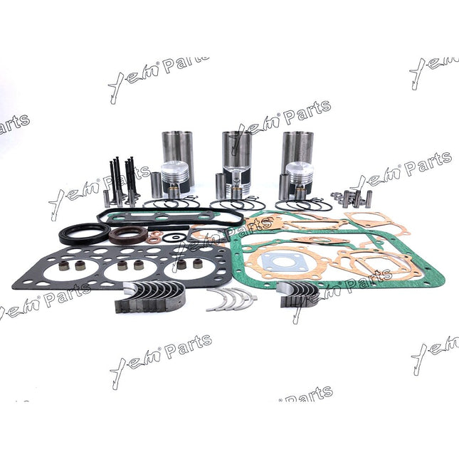 K3D Overhaul Rebuild Kit For Mitsubishi Engine Iseki TU170F TU177 Tractor RePair