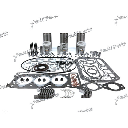 Overhaul Rebuild Kit For Isuzu 3KR2 Engine Sumitomo S80F2 S80FX3 Excavator Parts