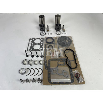 2 Cylinder Rebuild Kit For Kubota Z750 Z751 Engine L175 L185 L1501 L1500