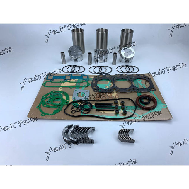 L3E Overhaul Rebuild Kit Piston Ring Cylinder Liner Head Gasket Bearing Valve For Mitsubishi Engine Parts