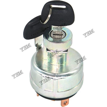 Ignition Starter Switch with 2 Keys For Hitachi EX60 EX60G EX120 EX220