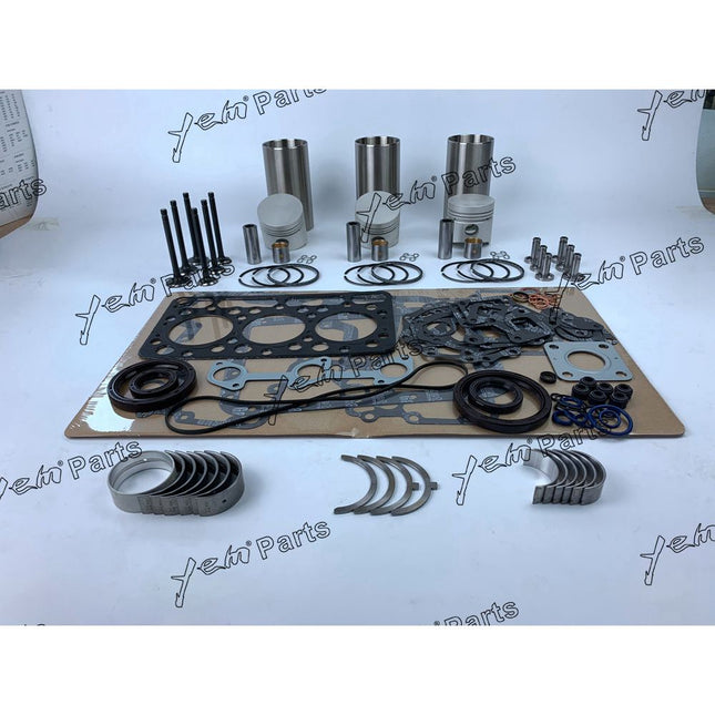 STD Overhaul Rebuild Kit For Kubota D750 IDI 3 Cylinder Engine