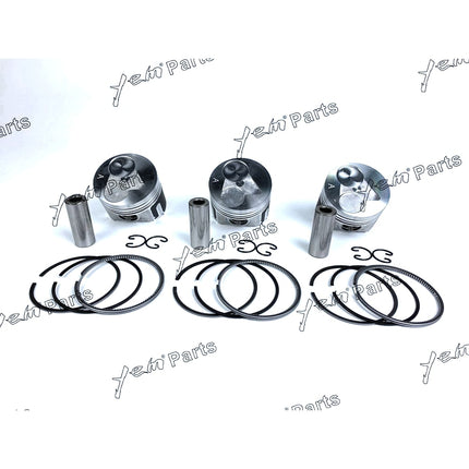 Piston + Ring Kit Set STD 67mm For Kubota D782 x3 SETS Engine Parts