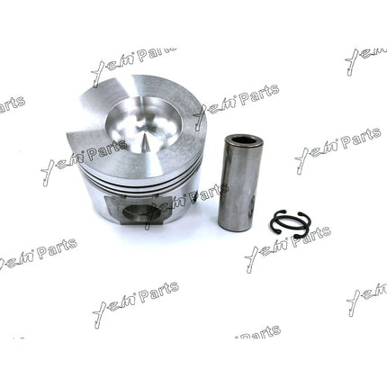 3 Sets STD Piston Set (Clip & Pin) W Rings For Yanmar 3TNE88 3D88E 3D88 Engine