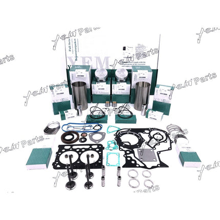 Z602 New Overhaul Rebuild Kit For Kubota Engine BX1500 Piston ring valve