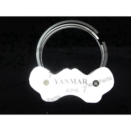 4 Sets Yanmar 4TNV98 4TNV98T Engine STD Piston Rings Set