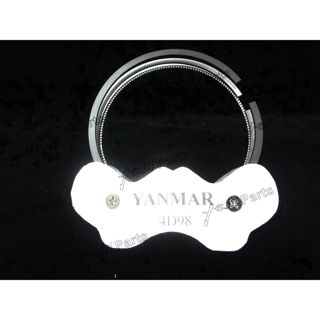 4 Sets Yanmar 4TNV98 4TNV98T Engine STD Piston Rings Set