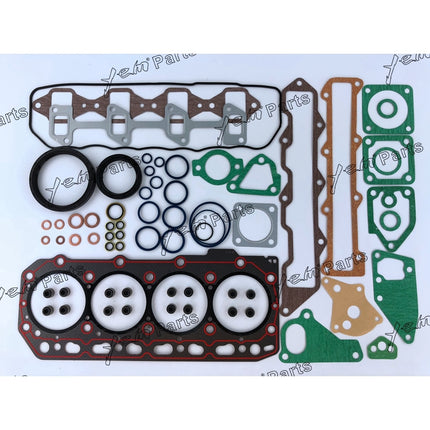 4TNV84t Rebuild Main Conrod Bearing + Piston Ring + Full Gasket Kit For Yanmar Engine Parts