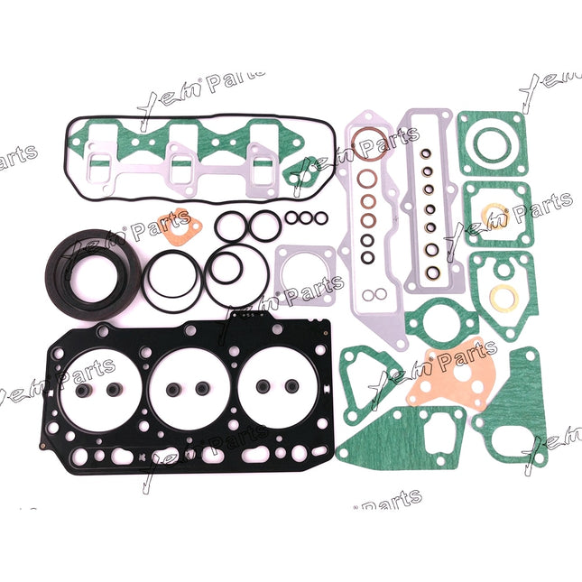 Full Gasket Kit with Head Gasket For Yanmar 3D84-3 3D84E Komatsu Excavator
