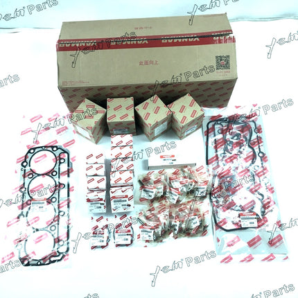 For Yanmar 4TNV98 4TNV98T Engine Rebuild Kit For Takeuchi TL130 TB175