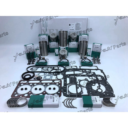 D1402 D1402BA Overhaul rebuild Kit For Kubota Engine KH91 Clar 643 Bobcat 225