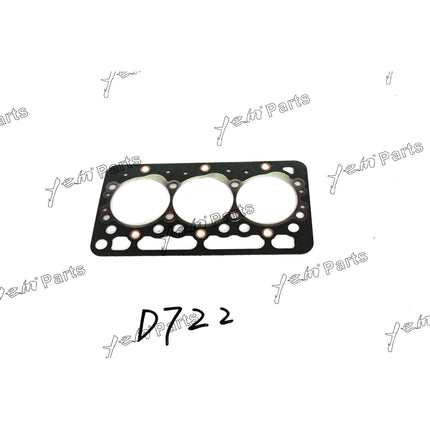 Head Gasket (Graphite) For Kubota D722 / 3D66 Engine Parts