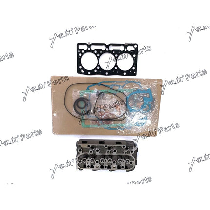 Cylinder Head Complete For Kubota D1105 B2400 B2410 with valve train kit gasket