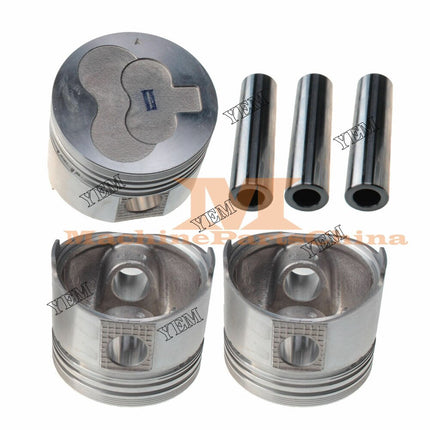 3 Pieces Pistons For Kubota D1402 Engine