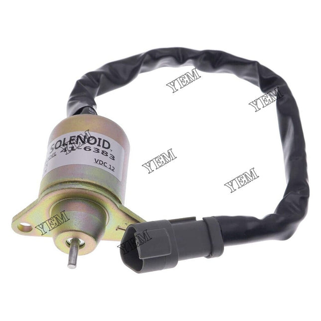 Fuel Shut Off Shutdown Stop Solenoid 1500-3076 1500-3024 12V For Yanmar