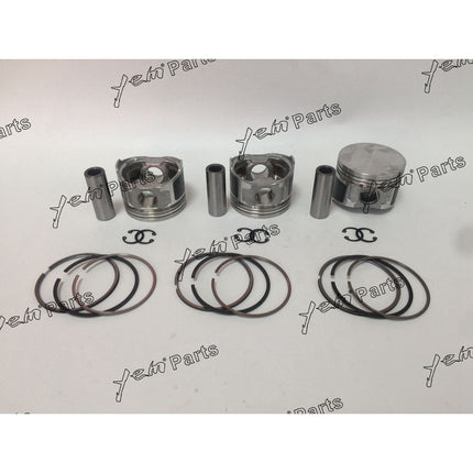 3TNE68 Main Conrod Bearing + Piston Ring + Full Gasket Kit For Yanmar Engine Parts