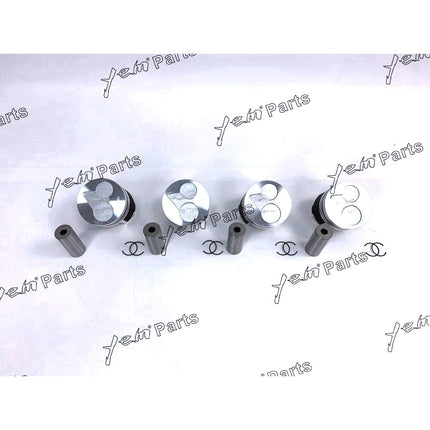 Piston Set 87mm + 0.50mm For Kubota V2203-DI Engine Parts